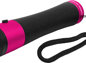 GUARD DOG IVY STUN GUN W/ 200 - LUMEN LIGHT RECHARGEABLE PINK