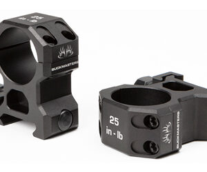 SIG BUCKMSTRS RINGS 1" ALUM HIGH BLK
