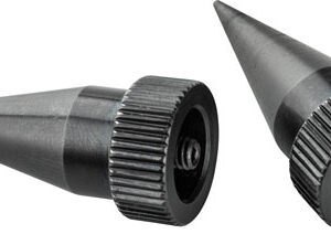 ACCU-TAC SPIKE FEET SET FITS - SR5/BR4 BIPODS STEEL BLACK
