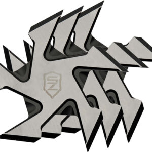 SZCO SIERRA ZULU 4" BUZZSAW - THROWING STAR SET 3PACK W/SHTH