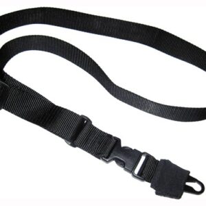 TAC SHIELD SLING SINGLE POINT - CQB TACTICAL HK HOOK BLACK