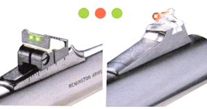 TRUGLO SIGHT SET REMINGTON - SLUG BARRELS RED/GREEN