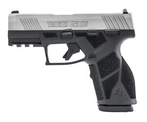 TAURUS GX2 9MM 3.38" 10RD STS/BLK MS