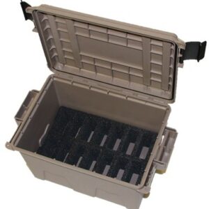 MTM TACTICAL MAGAZINE CAN DARK - EARTH HOLDS 14 .308 MAGS