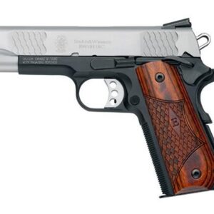 SW 1911-E 45ACP 4'' BLK/SS 7RD