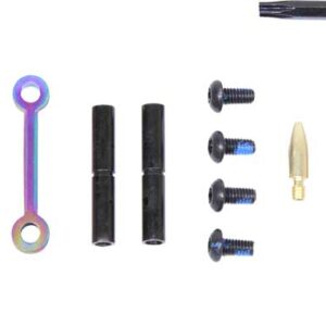 GUNTEC AR15 ANTI-ROTATION - TRIGGER/HAMMER PIN SET RAINBO