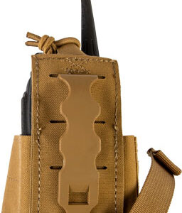 GREY GHOST GEAR RADIO POUCH - SMALL LAMINATE COYOTE BROWN