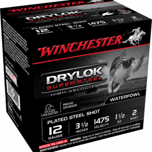 WINCHESTER DRYLOK SUPER STEEL 12G 3.5" 1.5OZ #2 SHT 25RD/250RD
