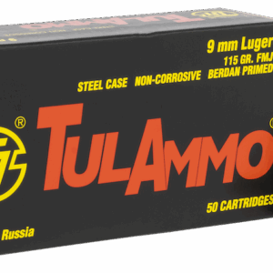 TULAMMO 9MM 115GR FMJ 50RD BOX