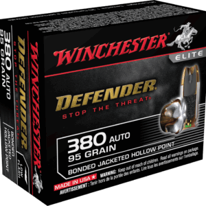 WINCHESTER SPRME 380ACP 95GR JHP
