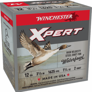 WINCHESTER XPRT STL 12G 3.5" #2 HV WTRFWL 1-1/4OZ 25/250