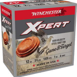 WINCHESTER XPERT 12GA 2-3/4" 1OZ #6 STEEL SHOTSHELL 25RD/250RD