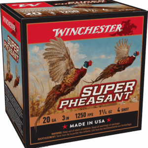 20GA 3" #4 1-1/4OZ 1250FPS 25RDS