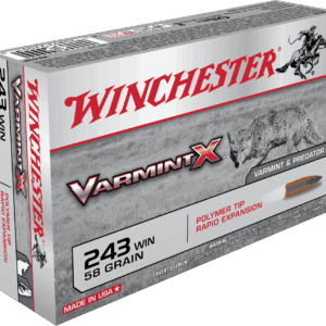 WINCHESTER SUPER X POWER POINT 243WIN 58GR 20RD BX 200RD CASE