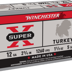 WINCHESTER SUPER X TKY LOAD 12G 23/4 11/2 #5