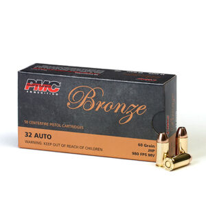 PMC 32 AUTO 60GR JHP 50RD BX 1000RD CASE