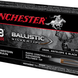 WINCHESTER BALLISTIC SILVERTIP 6.8 WESTRN 170GR 20RD BX 200RD CASE