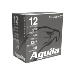 AGUILA 12GA 2 3/4" 0 BUCK 25RD BX 10 BXS PER CS