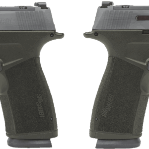 SIG SAUER P365 X-MACRO 9MM PSTL 3.7" CRUSHED SILVER BATTLEWORN 2-17RD MAGAZINES