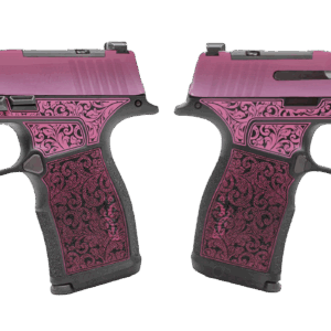 SIG SAUER P365X LADY BUG 9MM PSTL 3.1" BBL 2-12RD MAGS, OPTC PLTE COVER