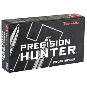 HORNADY PRECISION HUNTER 6MM CREEDMOOR 103GR ELD-X 20RD BX 200RD CASE