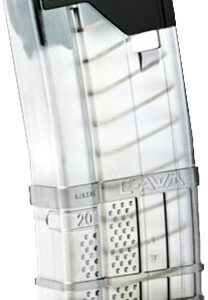 LANCER MAGAZINE L5AWM AR-15 - 5.56X45 20RD TRANSLUCENT CLEAR