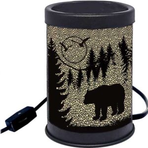 RIVERS EDGE BEAR SILHOUETTE - CANDLE WARMER