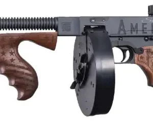 AUTO ORDNANCE TRUMP SAVE AMERICA 1927A-1 DELUXE RIA 45ACP 16.5" BBL GRAY/BLACK COMP 50RD DRUM/20RD M
