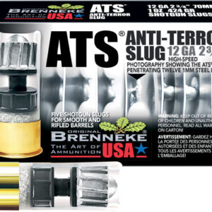 BRENNEKE USA ATS 12GA 2.75" - 1OZ SLUG 5RD 50BX/CS
