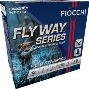 FIOCCHI FLYWAY 12GA 3" 1-1/5OZ - #1 1550FPS 25RD 10BX/CS