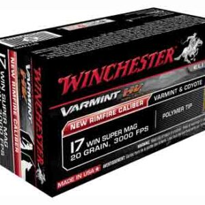 WINCHESTER VARMINT HV 17 WSM - 20GR V-MAX 50RD 10BX/CS