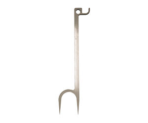 B/C STEEL TARGET HANGER WHITE 1 HOOK