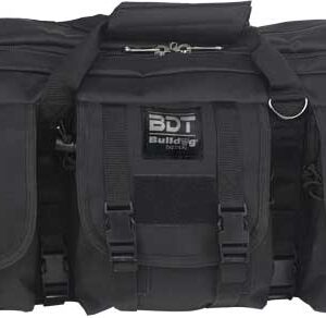 BULLDOG 43" SINGLE TACTICAL CS - 3 LARGE ACCESS POCKETS BLACK