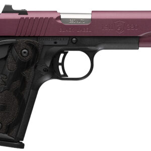 BRO 1911-380 BLACK LABEL FS BLK CHERRY 3-DOT