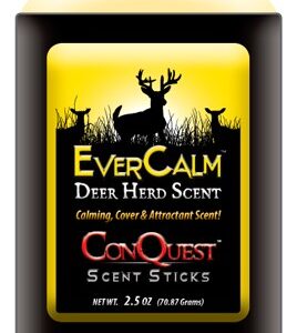 CONQUEST SCENTS DEER LURE EVER - CALM DEER HERD 2.5OZ. STICK