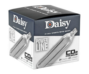 DAISY #7025 CO2 CYLINDERS 25/BX