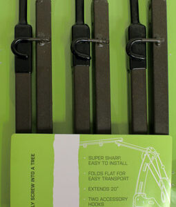 HME BOW HANGER 20" FOLDING - W/ACCESSORY HOOKS 3PK