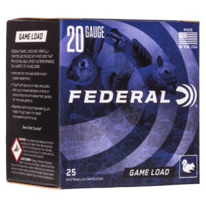 FED GAME-SHOK GAME 20GA 2.75 7/8OZ #7.5 25/10