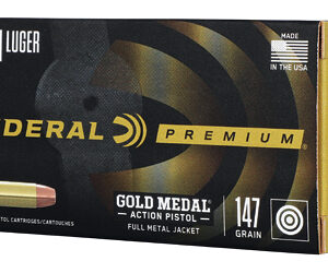 FED GLD MDL ACT 9MM 147GR FMJ 50/500