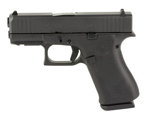 GLOCK 43X 9MM 10RD BLK FRONT RAIL