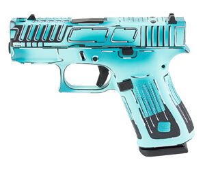 GLOCK 43X COMP 9MM 10RD ANIME BLUE