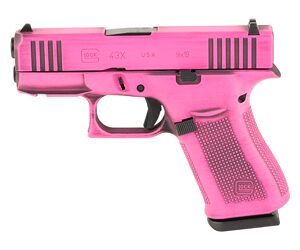 GLOCK 43X 9MM 10RD BUBBLE GUM BW