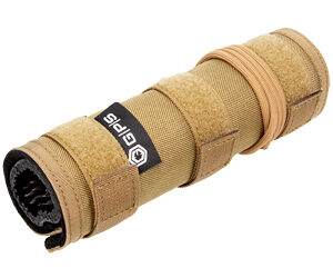 GPS TAC SUPPRESSOR COVER 7.5" TAN