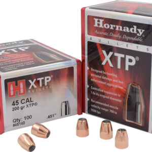 HORNADY BULLETS 45 CAL .451 - 200GR XTP 100CT 15BX/CS