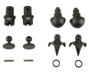 KNS SNAPFOOT Q-CHNG BIPOD KIT MGPUL