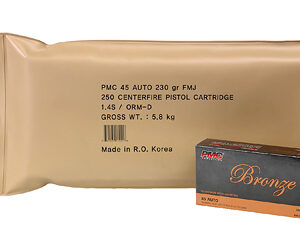 PMC BRNZ 45ACP 230GR FMJ 5 BX BP