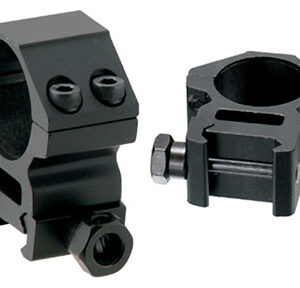 UTG RINGS 1" MEDIUM PROFILE - MATTE BLACK PICATINNY/WEAVER