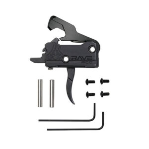 RISE RAVE PCC TRIGGER W/ ANTI-WALK PINS CURVED