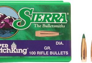 SIERRA BULLETS .22CAL .224 - 69GR TIPPED MATCH KING 100CT
