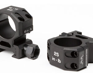 SIG BUCKMSTRS RINGS 1" ALUM MED BLK